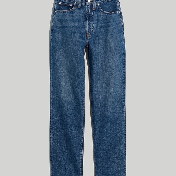 Madewell The Perfect Vintage Straight Jean in Mayfield Wash, size 26 - Picture 3 of 7